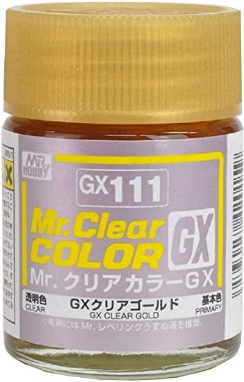 Mr Hobby: Mr Color GX 111 - Clear Gold - Trinity Hobby