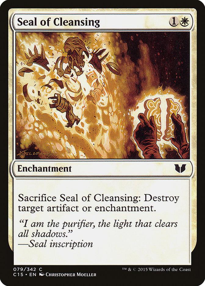 Seal of Cleansing [Commander 2015] - Trinity Hobby