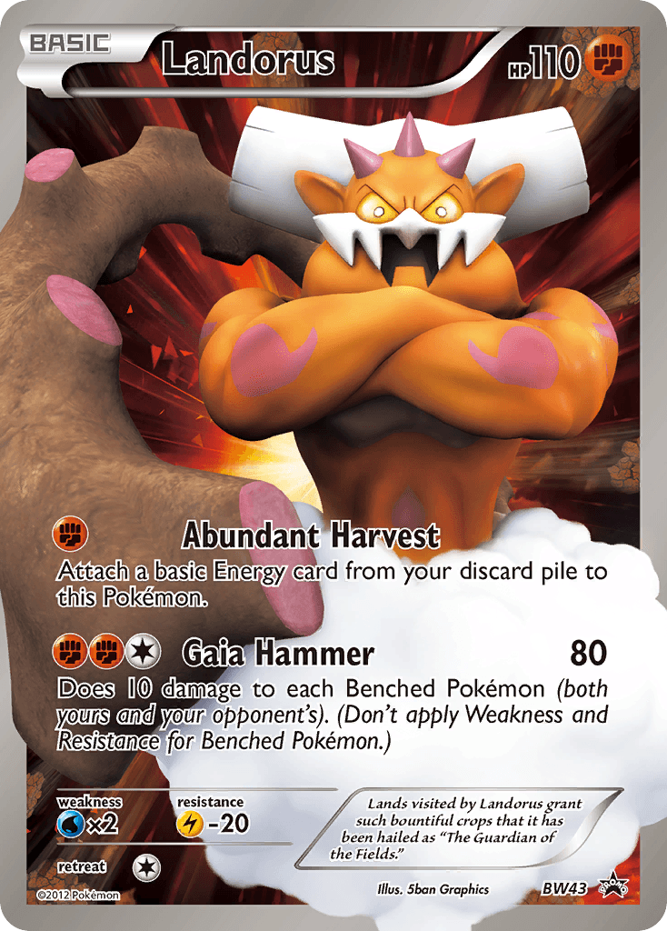 Landorus (BW43) [Black & White: Black Star Promos] - Trinity Hobby