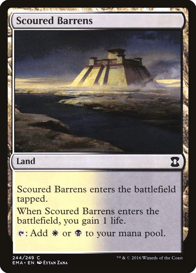 Scoured Barrens [Eternal Masters] - Trinity Hobby