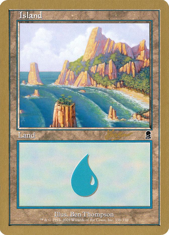Island (shh336a) (Sim Han How) [World Championship Decks 2002] - Trinity Hobby