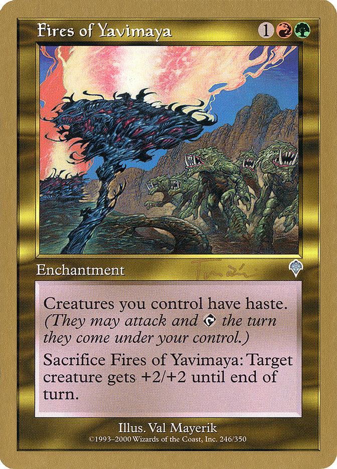 Fires of Yavimaya (Jan Tomcani) [World Championship Decks 2001] - Trinity Hobby