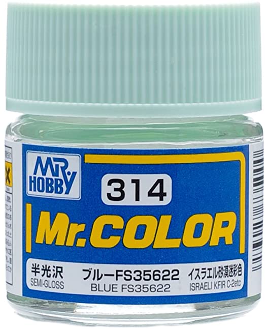 Mr Hobby: Mr. Color 314 - Blue FS35622  (ISRAELI KFIR C-2 ETC) - Trinity Hobby