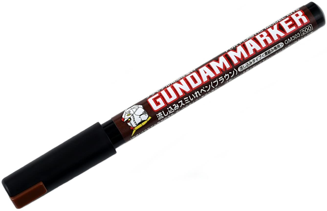 Mr Hobby: Gundam Marker Pour Type Brown - Trinity Hobby