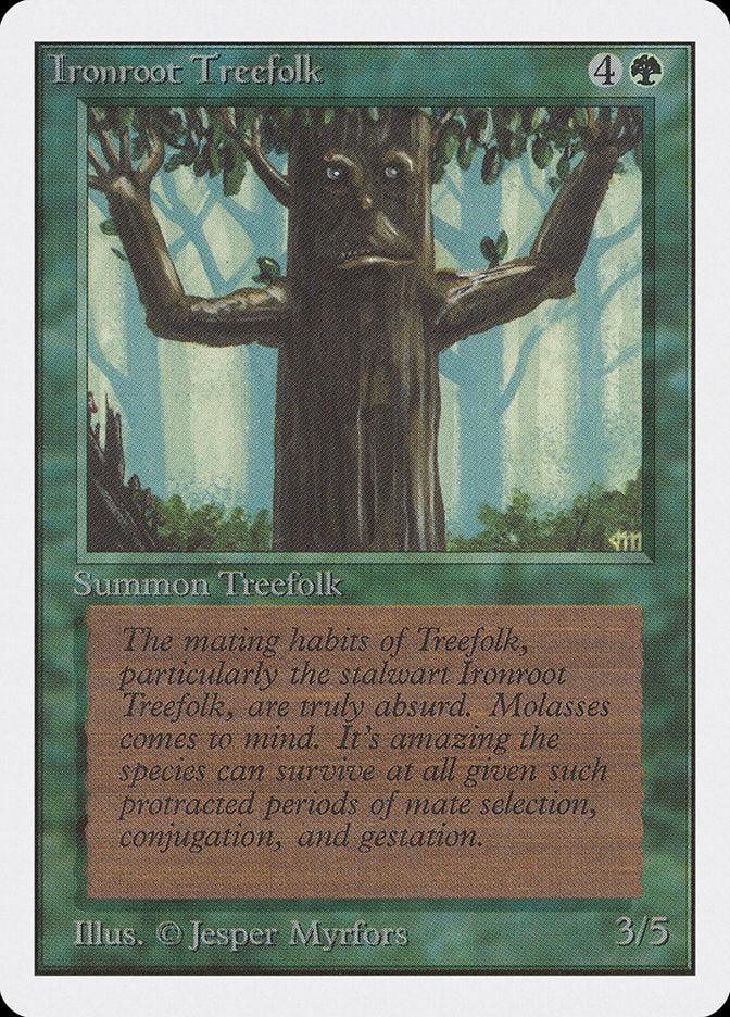 Ironroot Treefolk [Unlimited Edition] - Trinity Hobby