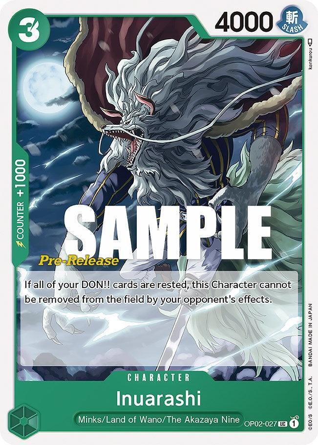 Inuarashi [Paramount War Pre-Release Cards] - Trinity Hobby