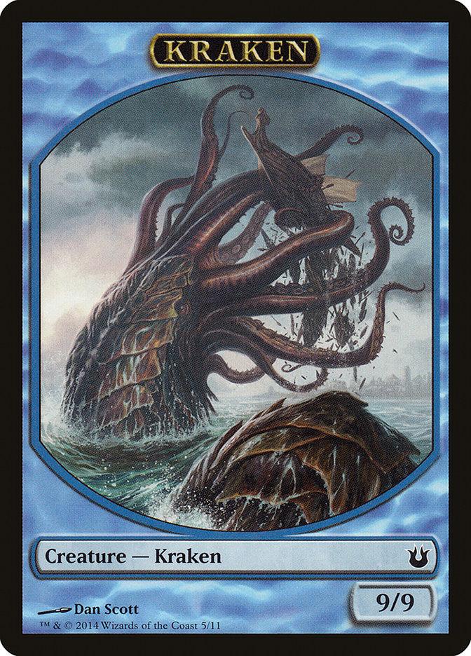 Kraken Token [Born of the Gods Tokens] - Trinity Hobby