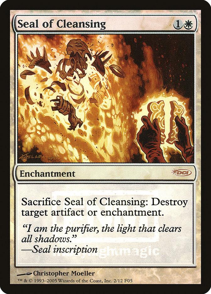 Seal of Cleansing [Friday Night Magic 2005] - Trinity Hobby