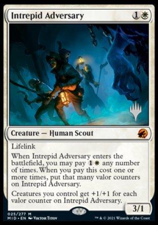 Intrepid Adversary (Promo Pack) [Innistrad: Midnight Hunt Promos] - Trinity Hobby