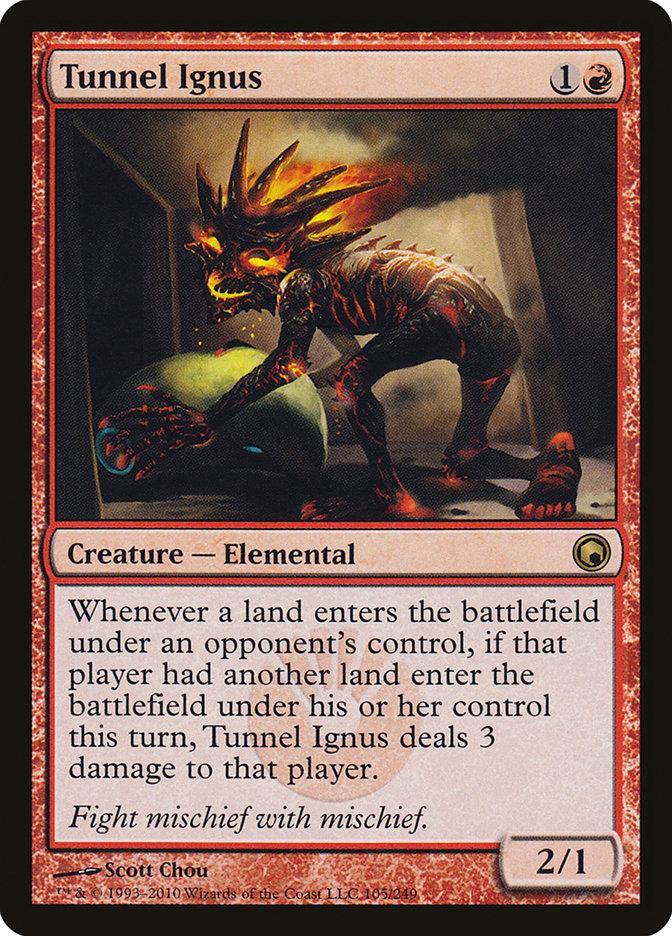 Tunnel Ignus [Scars of Mirrodin] - Trinity Hobby