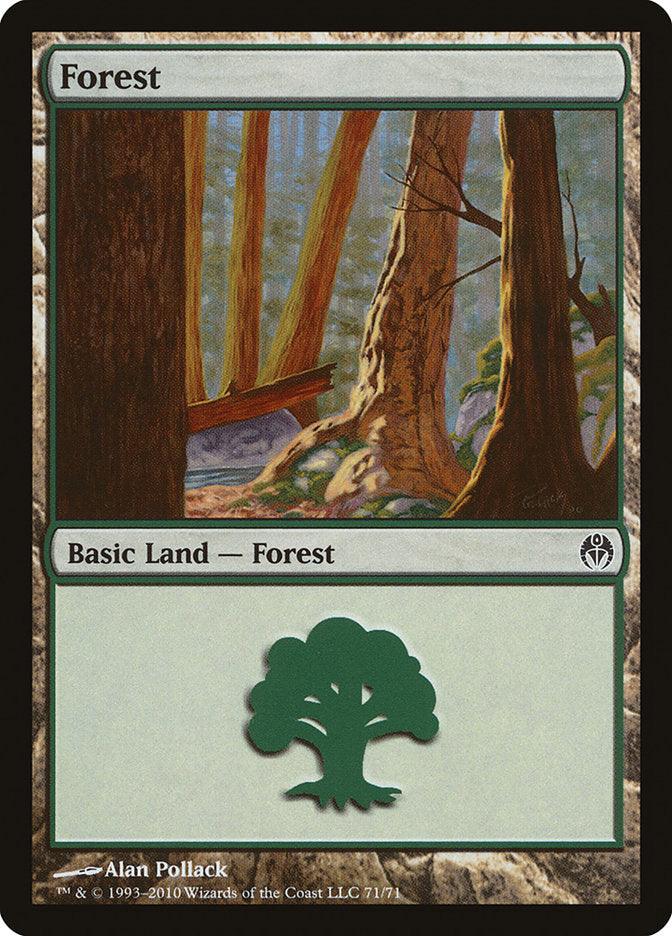 Forest (71) [Duel Decks: Phyrexia vs. the Coalition] - Trinity Hobby