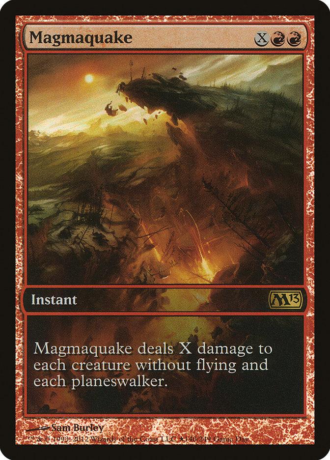 Magmaquake (Game Day) [Magic 2013 Promos] - Trinity Hobby