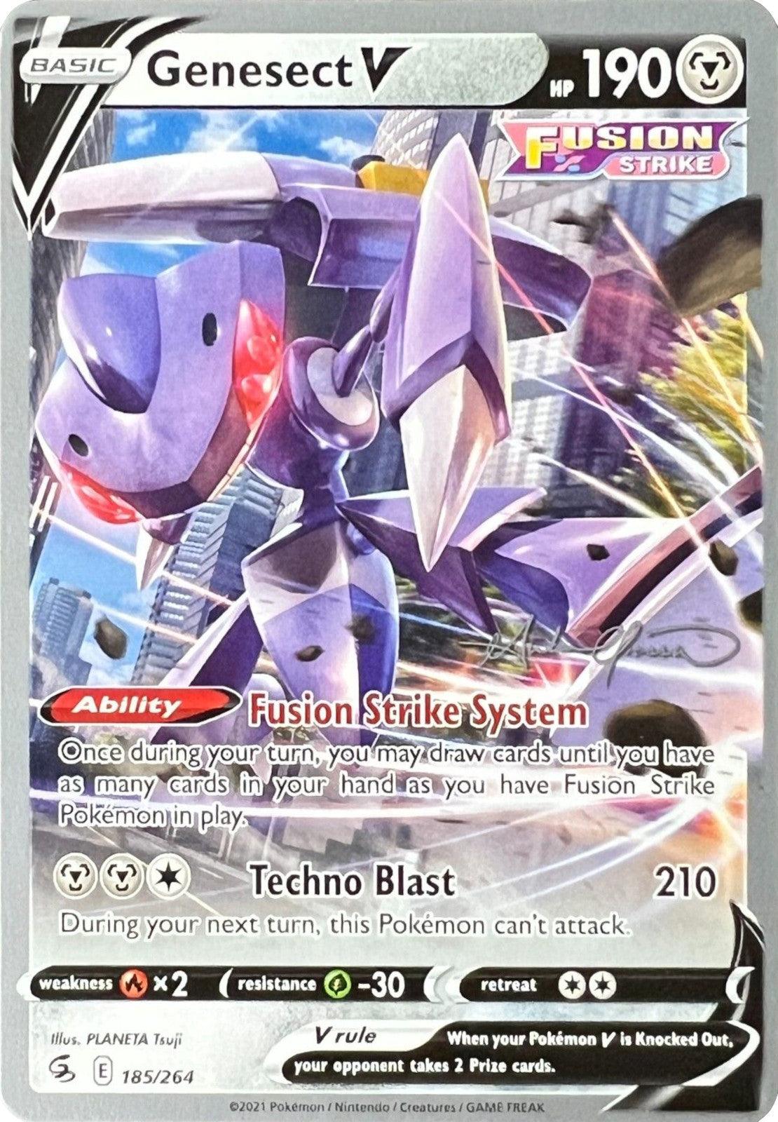 Genesect V (185/264) (The Shape of Mew - Andre Chiasson) [World Championships 2022] - Trinity Hobby