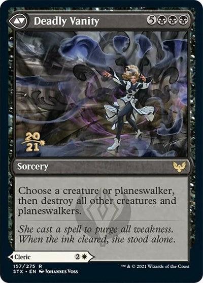Selfless Glyphweaver // Deadly Vanity [Strixhaven: School of Mages Prerelease Promos] - Trinity Hobby