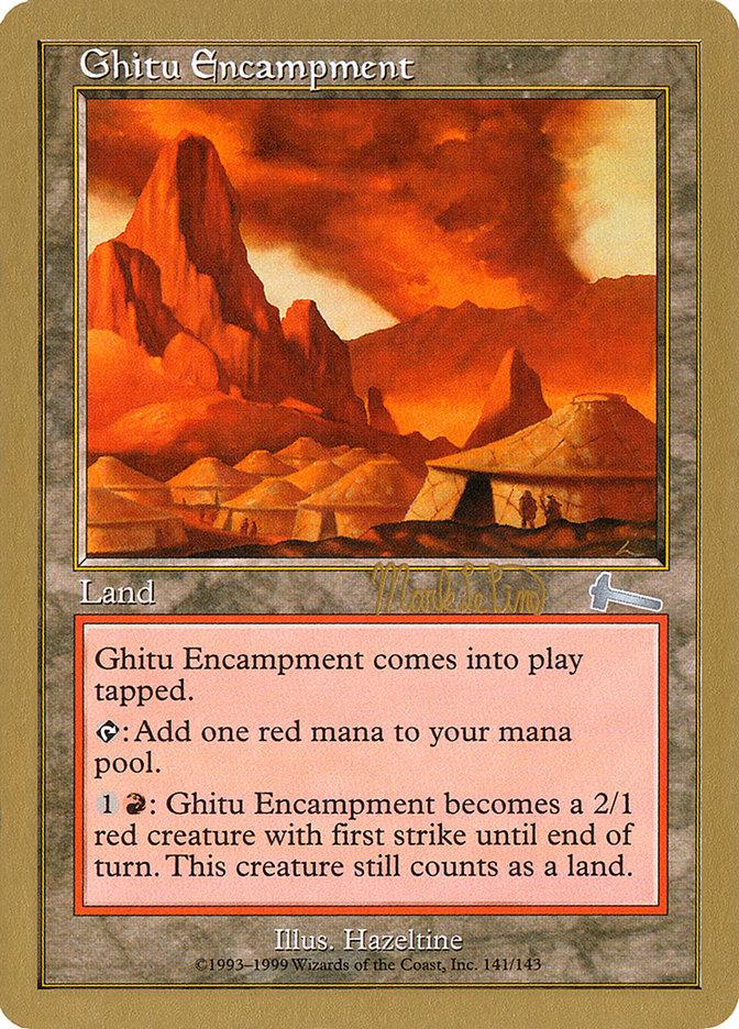 Ghitu Encampment (Mark Le Pine) [World Championship Decks 1999] - Trinity Hobby