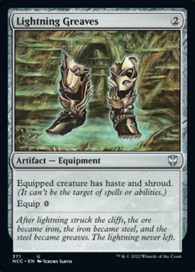 Lightning Greaves [Streets of New Capenna Commander] - Trinity Hobby