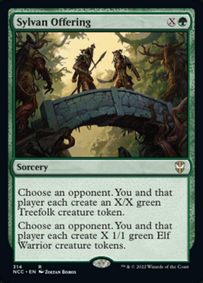 Sylvan Offering [Streets of New Capenna Commander] - Trinity Hobby
