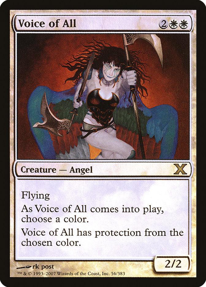 Voice of All (Premium Foil) [Tenth Edition] - Trinity Hobby