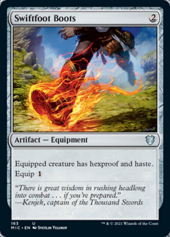 Swiftfoot Boots [Innistrad: Midnight Hunt Commander] - Trinity Hobby