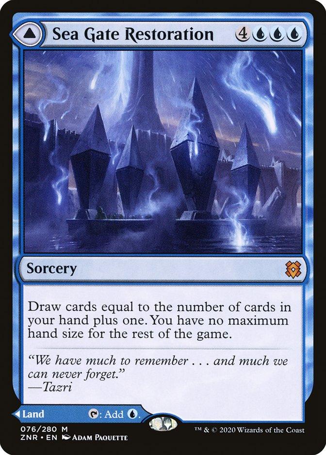 Sea Gate Restoration // Sea Gate, Reborn [Zendikar Rising] - Trinity Hobby