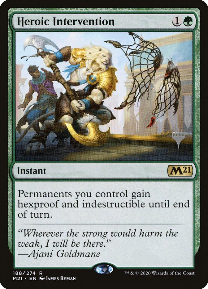 Heroic Intervention (Promo Pack) [Core Set 2021 Promos] - Trinity Hobby