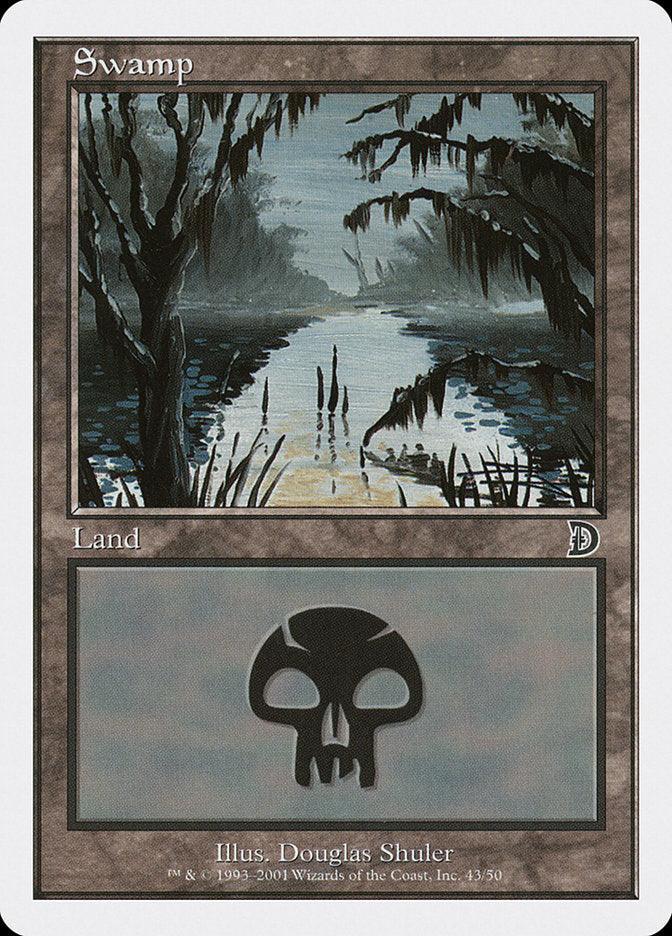 Swamp (43) [Deckmasters] - Trinity Hobby