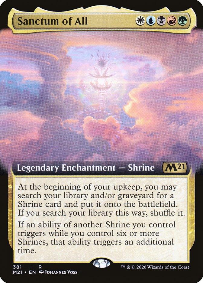Sanctum of All (Extended Art) [Core Set 2021] - Trinity Hobby