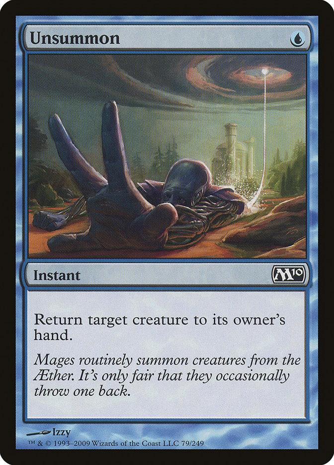 Unsummon [Magic 2010] - Trinity Hobby