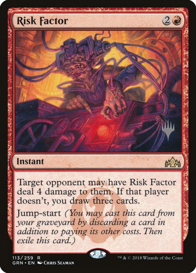 Risk Factor (Promo Pack) [Guilds of Ravnica Promos] - Trinity Hobby