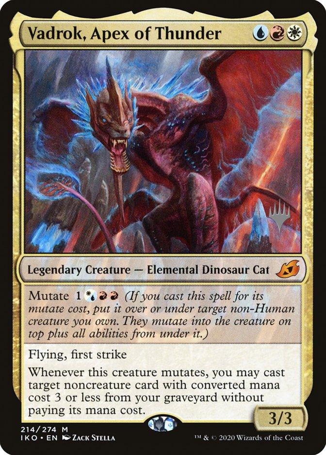 Vadrok, Apex of Thunder (Promo Pack) [Ikoria: Lair of Behemoths Promos] - Trinity Hobby