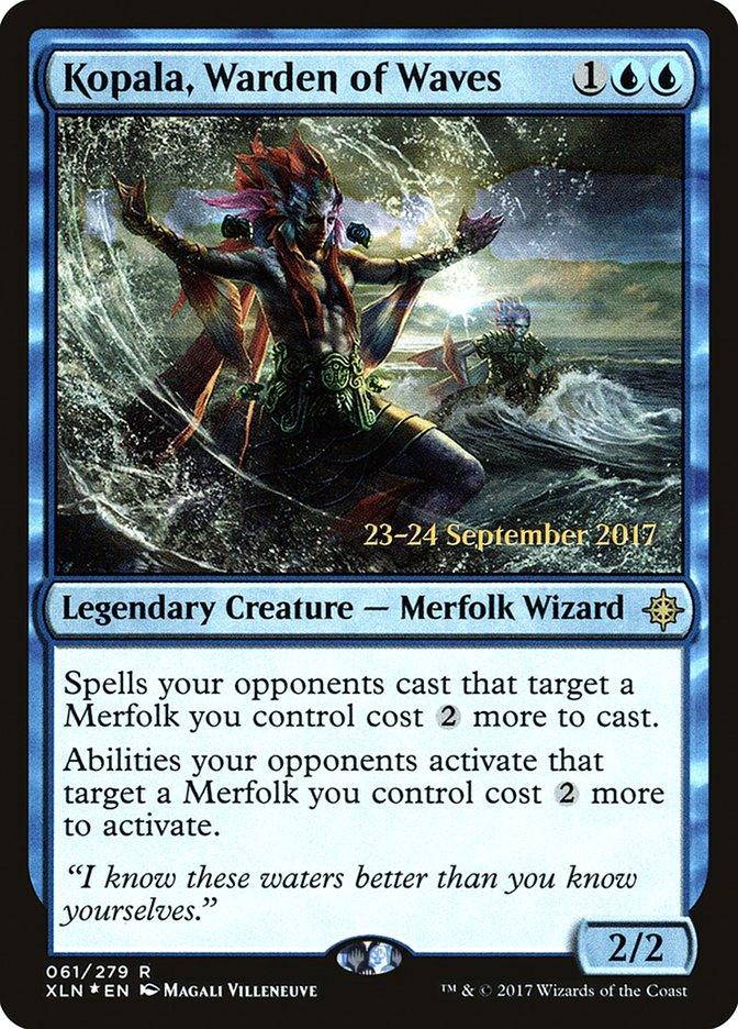 Kopala, Warden of Waves [Ixalan Prerelease Promos] - Trinity Hobby
