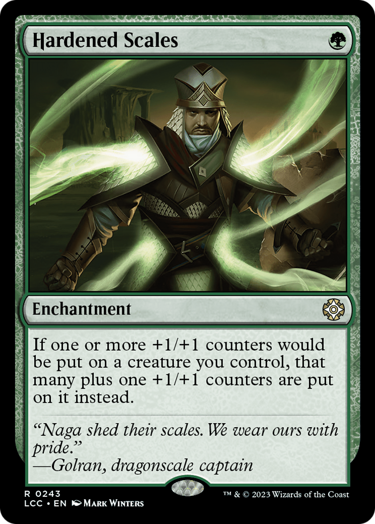 Hardened Scales [The Lost Caverns of Ixalan Commander] - Trinity Hobby