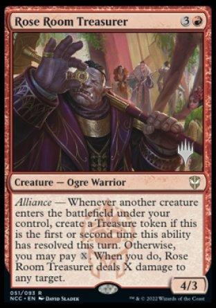 Rose Room Treasurer (Promo Pack) [Streets of New Capenna Commander Promos] - Trinity Hobby