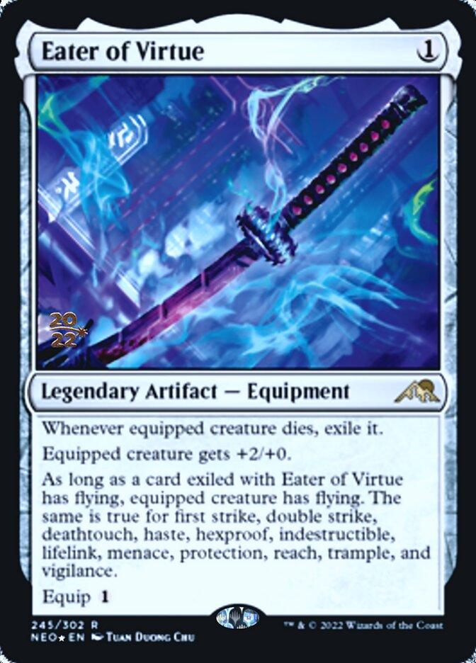 Eater of Virtue [Kamigawa: Neon Dynasty Prerelease Promos] - Trinity Hobby