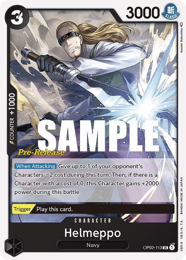 Helmeppo [Paramount War Pre-Release Cards] - Trinity Hobby