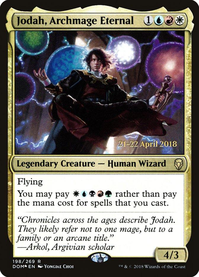 Jodah, Archmage Eternal [Dominaria Prerelease Promos] - Trinity Hobby