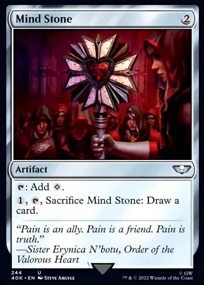 Mind Stone (244) (Surge Foil) [Warhammer 40,000] - Trinity Hobby