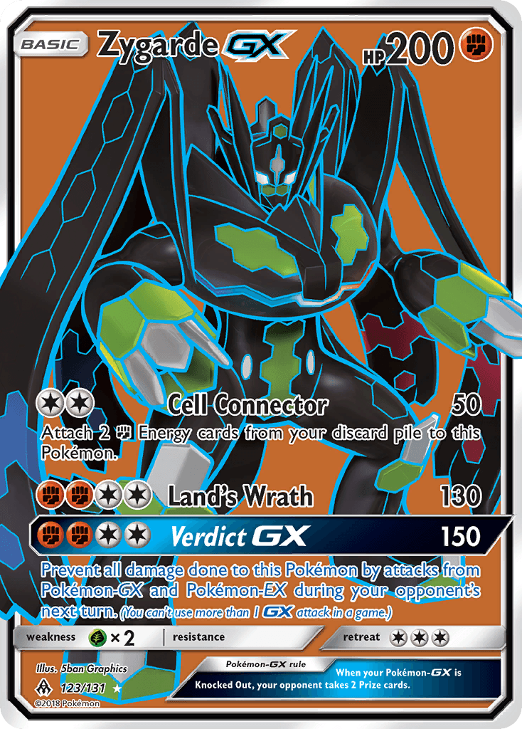 Zygarde GX (123/131) [Sun & Moon: Forbidden Light] - Trinity Hobby