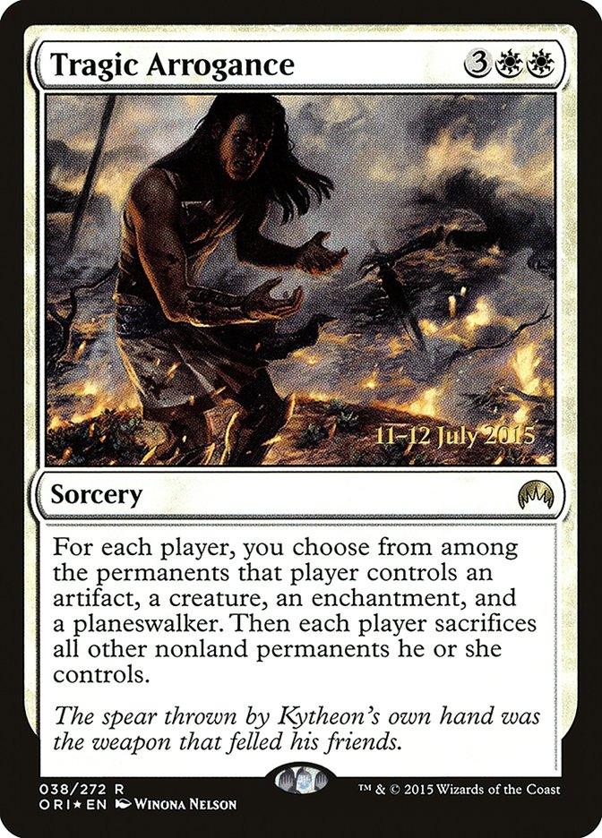 Tragic Arrogance [Magic Origins Prerelease Promos] - Trinity Hobby