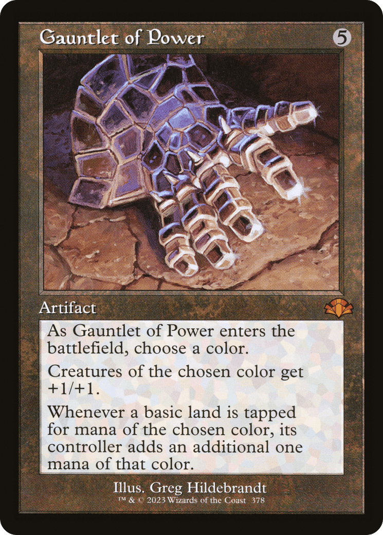 Gauntlet of Power (Retro) [Dominaria Remastered] - Trinity Hobby