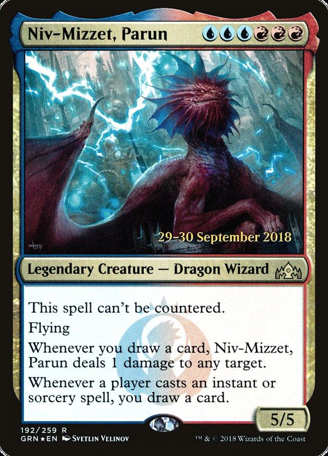 Niv-Mizzet, Parun [Guilds of Ravnica Prerelease Promos] - Trinity Hobby