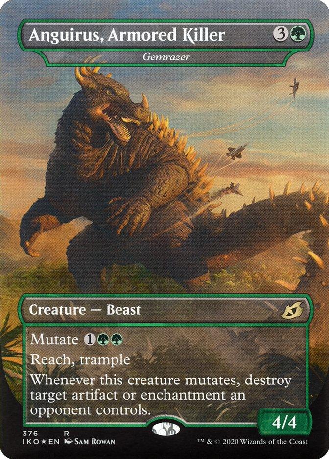 Gemrazer - Anguirus, Armored Killer (Extended Art) [Ikoria: Lair of Behemoths] - Trinity Hobby