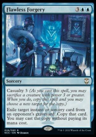 Flawless Forgery (Promo Pack) [Streets of New Capenna Commander Promos] - Trinity Hobby