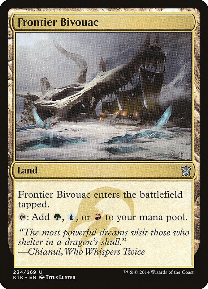 Frontier Bivouac [Khans of Tarkir] - Trinity Hobby