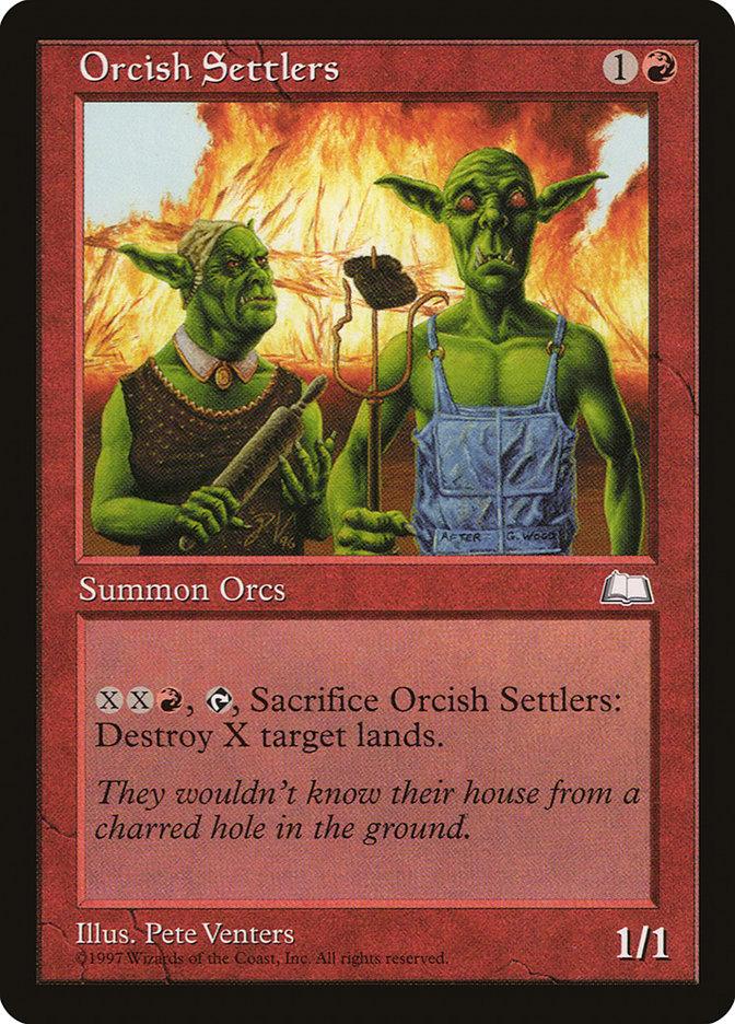 Orcish Settlers [Weatherlight] - Trinity Hobby
