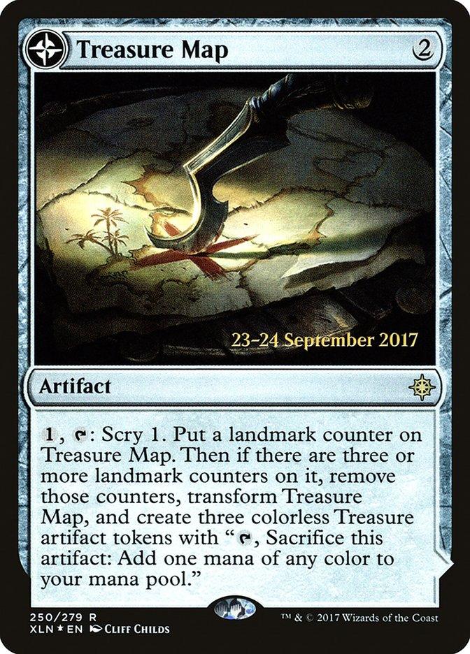 Treasure Map // Treasure Cove [Ixalan Prerelease Promos] - Trinity Hobby