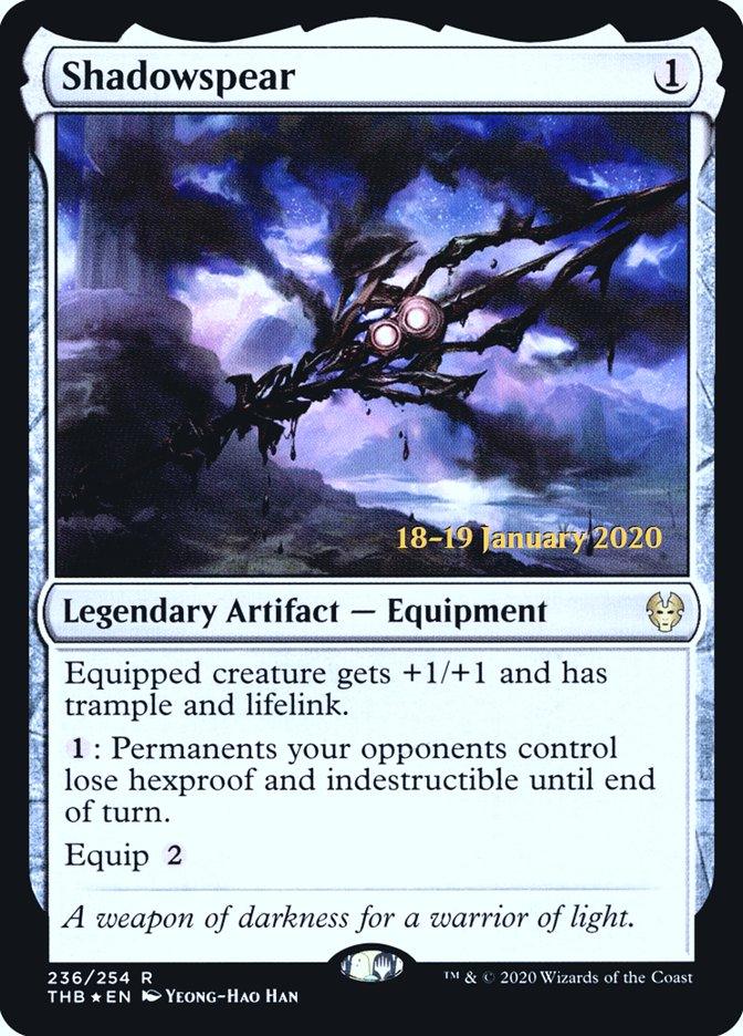 Shadowspear [Theros Beyond Death Prerelease Promos] - Trinity Hobby