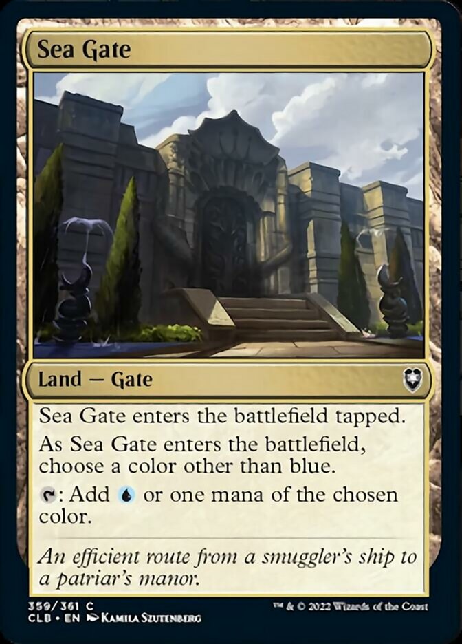 Sea Gate [Commander Legends: Battle for Baldur's Gate] - Trinity Hobby