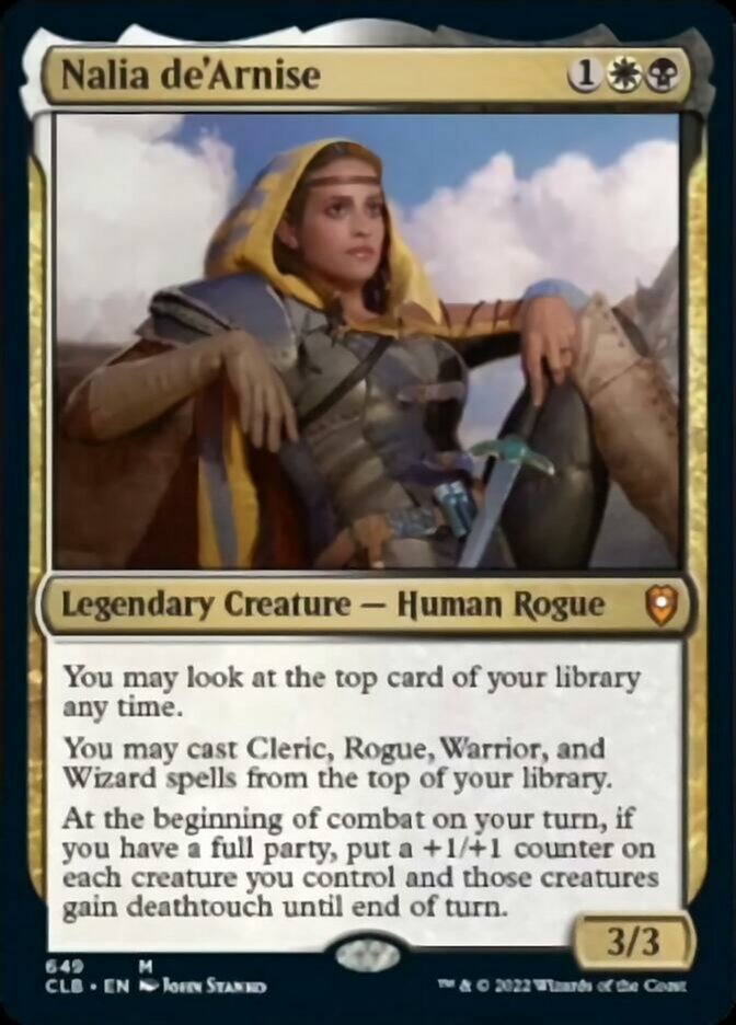 Nalia de'Arnise [Commander Legends: Battle for Baldur's Gate] - Trinity Hobby