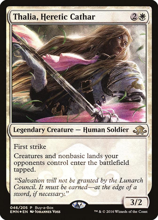 Thalia, Heretic Cathar (Buy-A-Box) [Eldritch Moon Promos] - Trinity Hobby